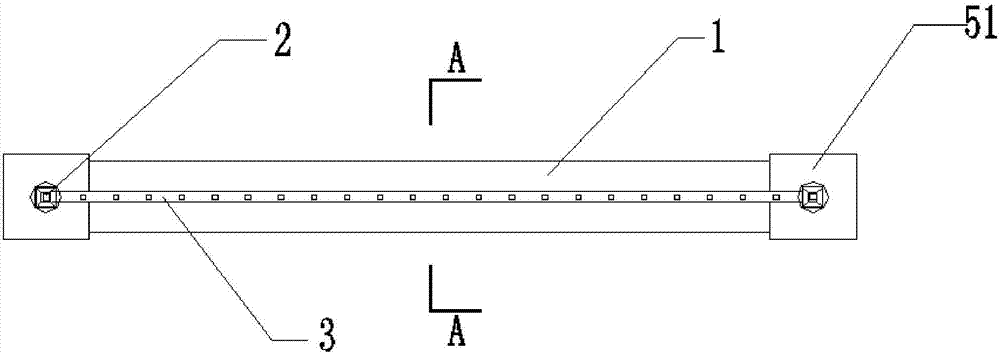 Fabricated enclosing wall and construction method thereof