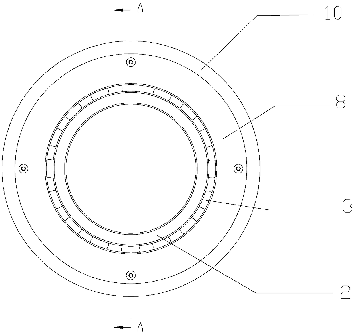 A double-layer groove super wear-resistant high-speed washing machine bearing