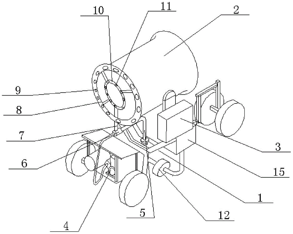 Novel snow maker