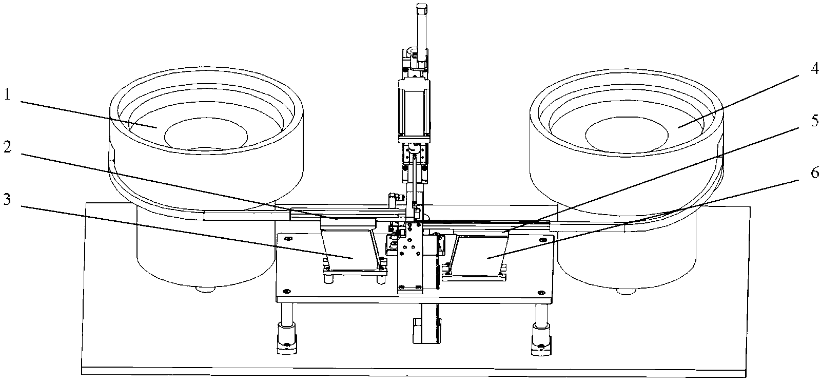 Thread pair automatic assembling machine