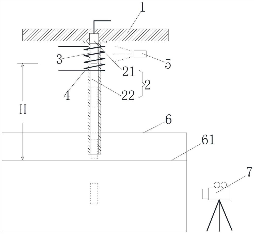 Hot surface cavitation efficiency-increasing and resistance-reducing test device and method