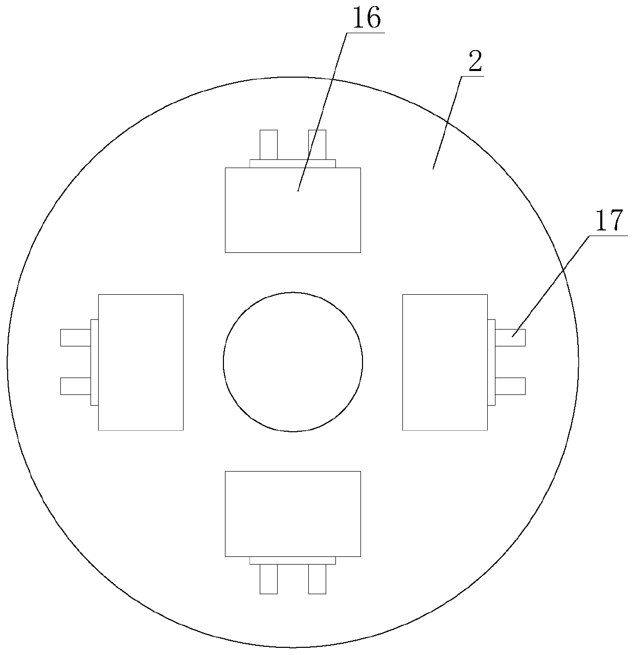 Energy-saving new energy vehicle with anti-sliding function