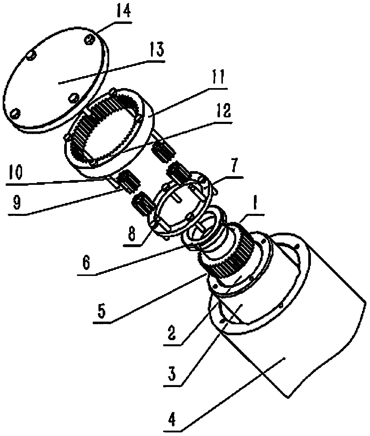 Water-lubricated sliding bearing