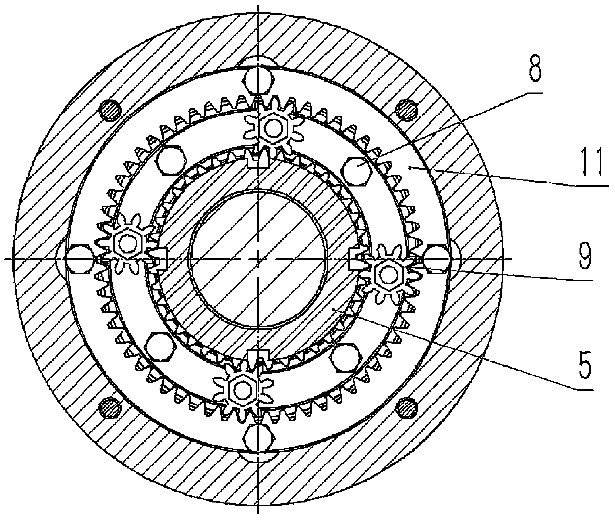 Water-lubricated sliding bearing