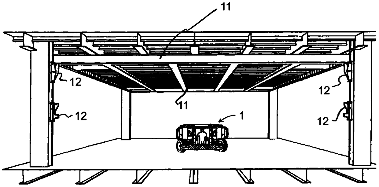 Method and apparatus for lifting deck panels carrying cars/trucks on a multi-deck pure car/truck carrier (pctc)