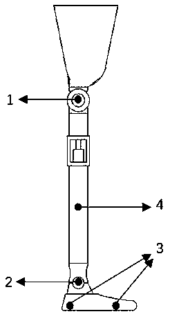 Artificial limb movement intention identification method and device based on source-end fusion