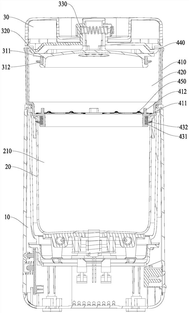 Electric cooker and sealing structure thereof