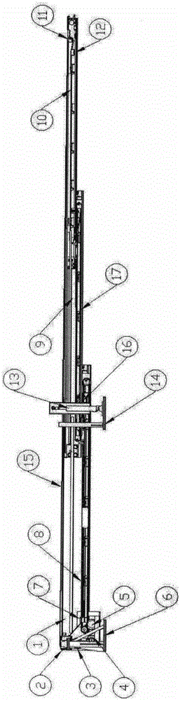 Telescopic belt conveyer