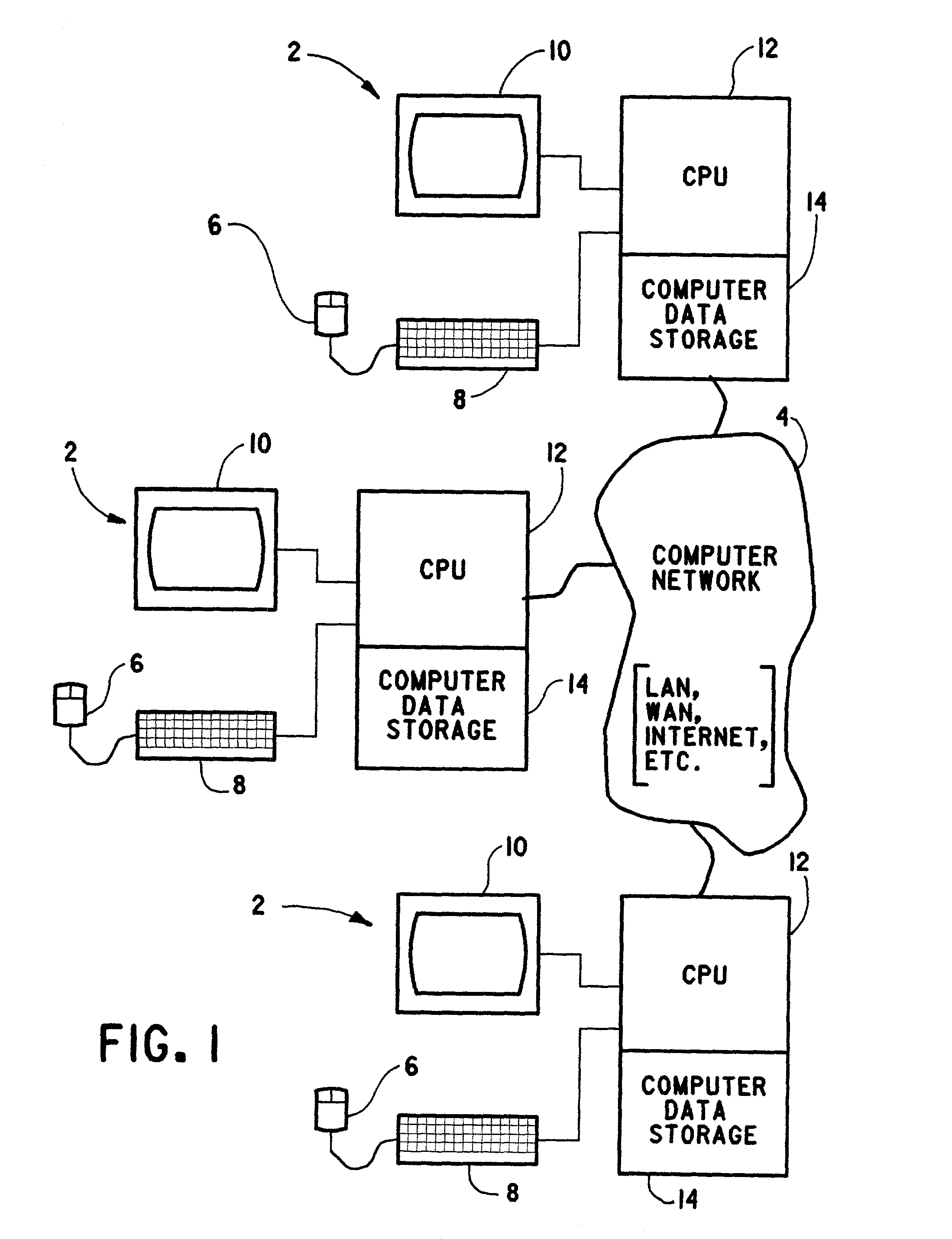 Method of automatically correcting broken links to files stored on a computer