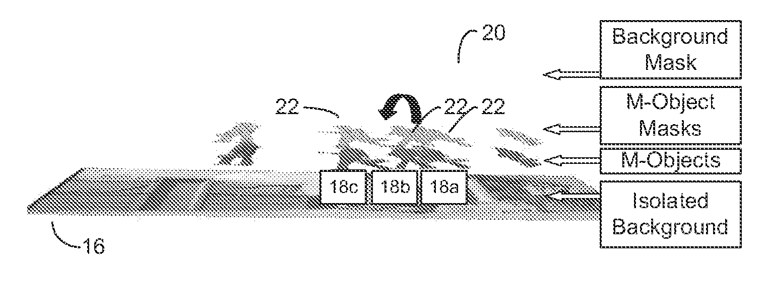 System and method for rapid image sequence depth enhancement with augmented computer-generated elements