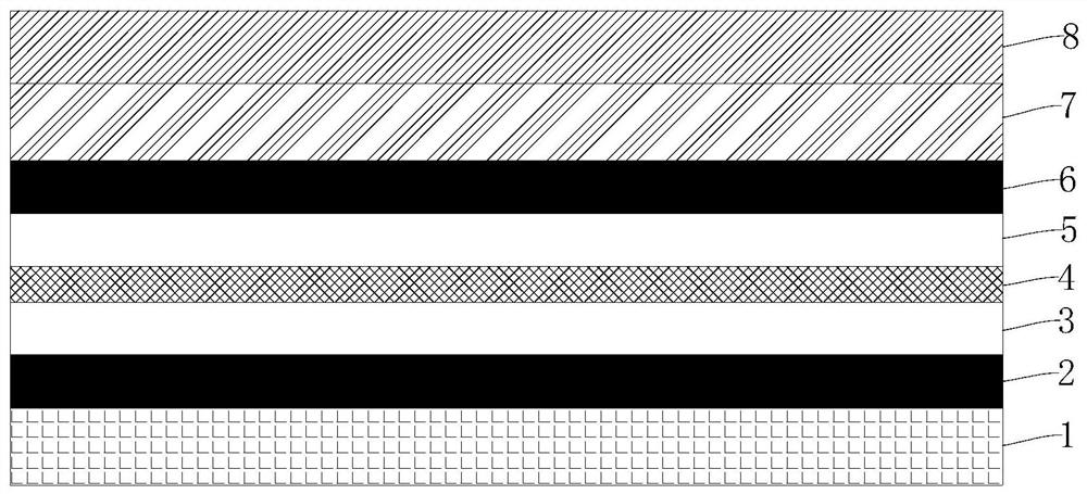 Graphene near-infrared detector with optical micro-cavity structure and manufacturing method thereof