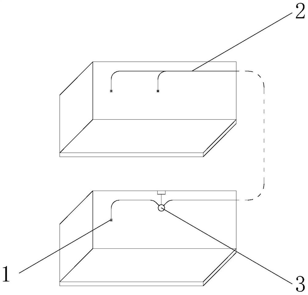 Emotional care transmission system and landscape environment integrated interaction device based on wireless signal network