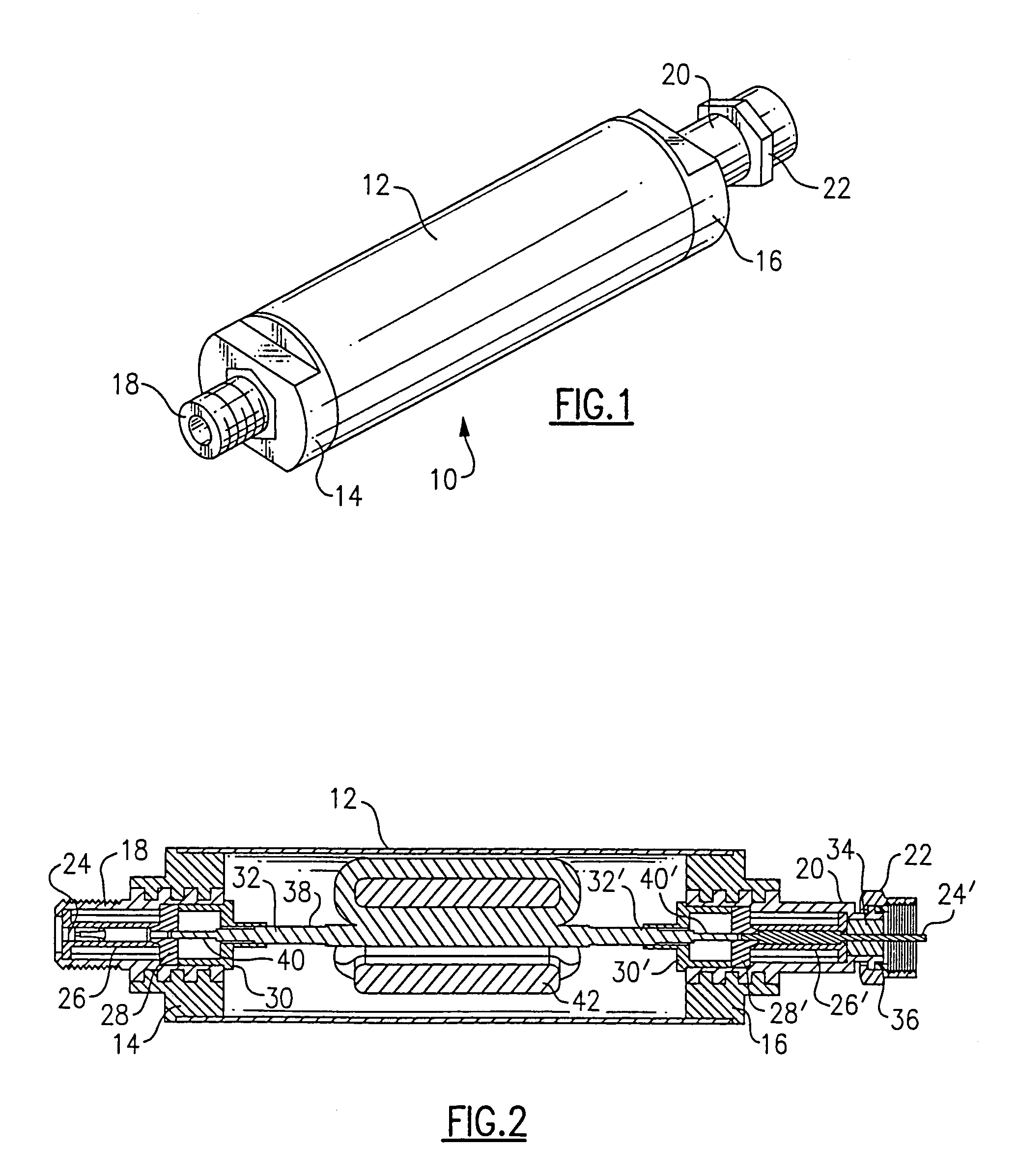 Sheath current attenuator for coaxial cable