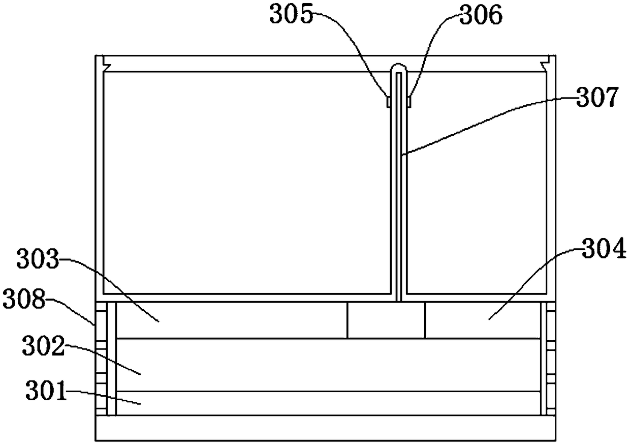 Stewing device for snail noodle processing