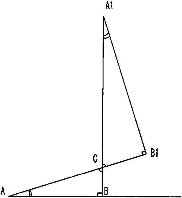 Dynamically measuring device and dynamically measuring method for measuring perpendicularity deviation of hoist lifting hook