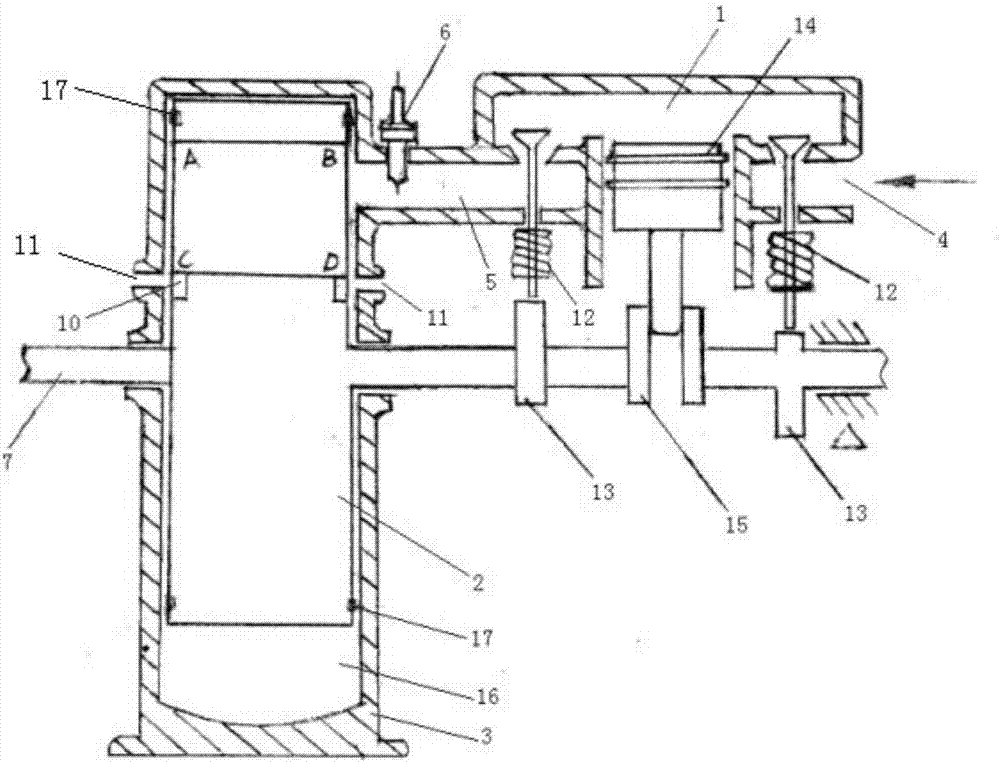 Wheel type explosive motor