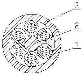 A kind of preparation method of C-doped multi-core mgb2 superconducting wire prepared by solution coating method