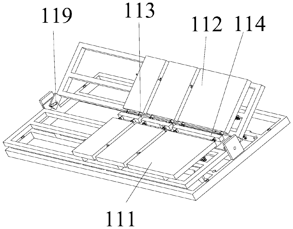 Electric multifunctional standing hospital bed