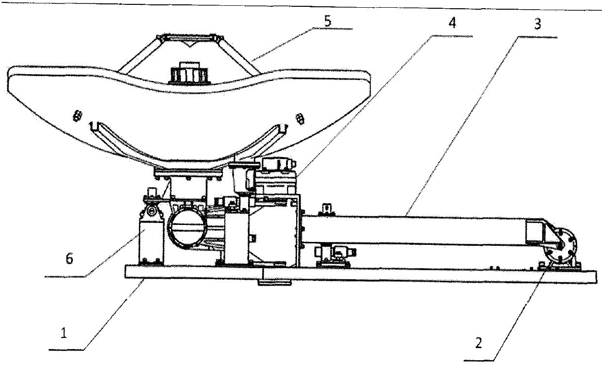 A passive deployable antenna mechanism