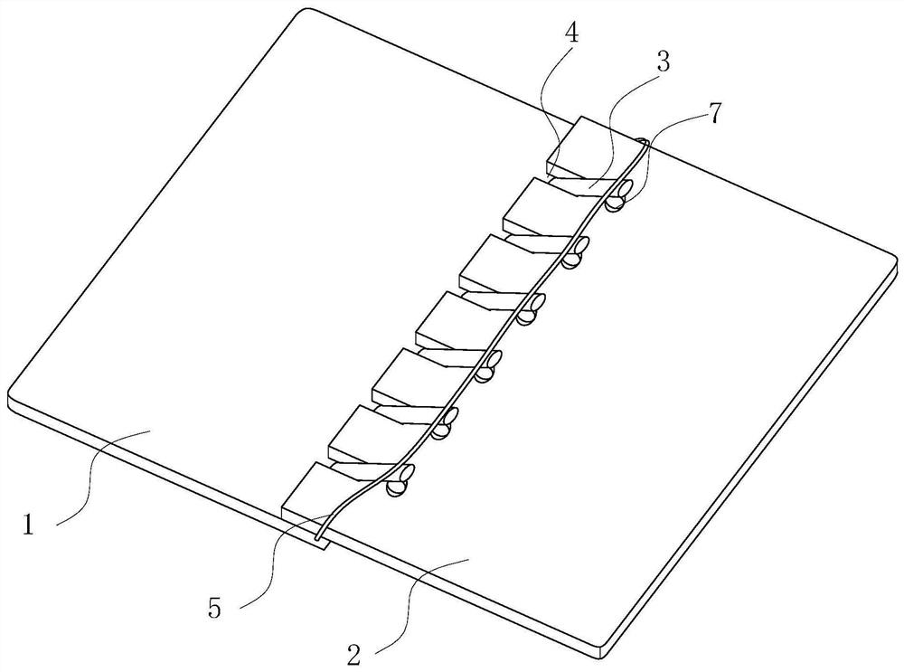 A sheet metal part for rain protection