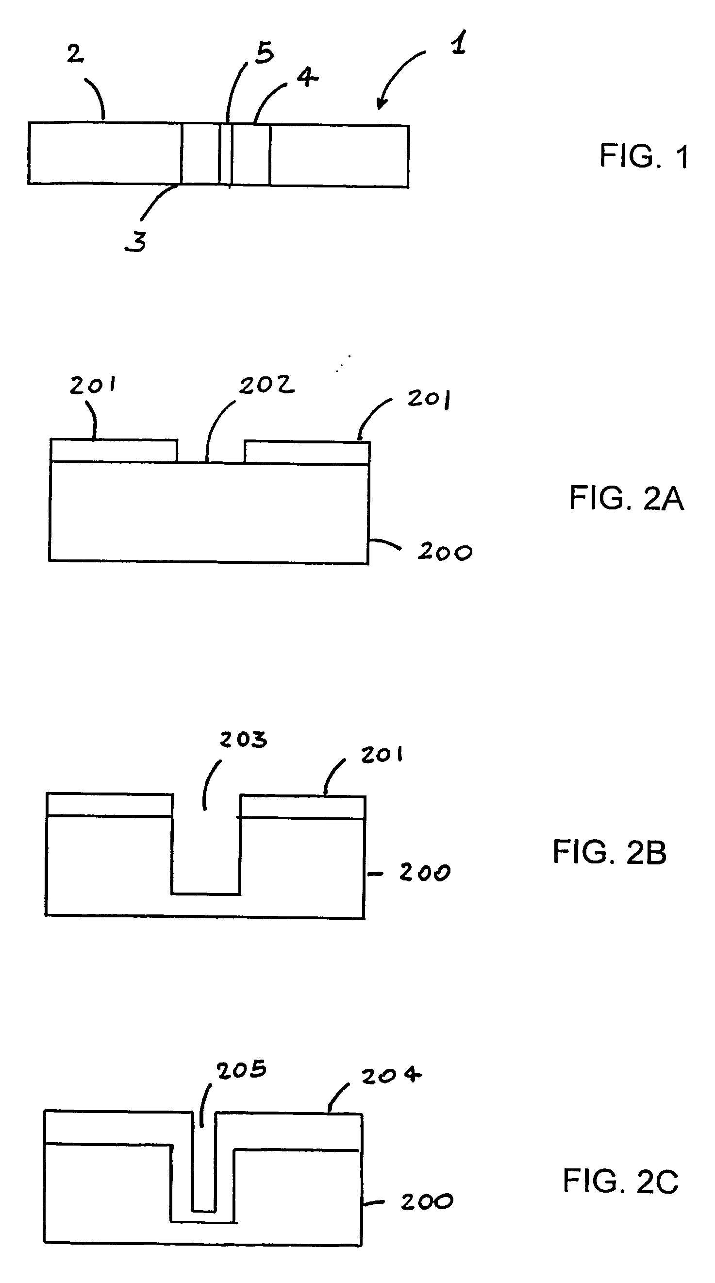 Coupling structure for optical fibres and process for making it