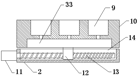 A kind of biological tissue paraffin embedding machine for pathology department