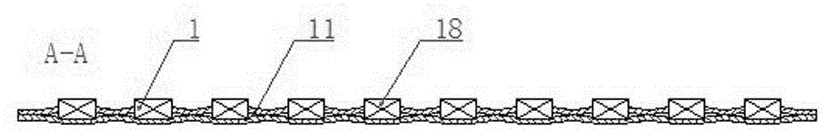 Inflating leg massage device provided with inflation and deflation electromagnetic valves and vibration devices