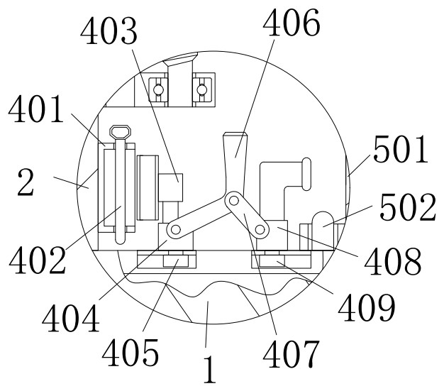 Casting equipment and casting method for light alloy motor shell