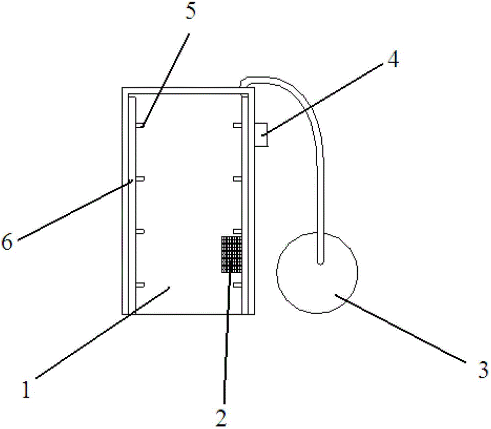 Fermentation type carbon dioxide generation device for greenhouse crops