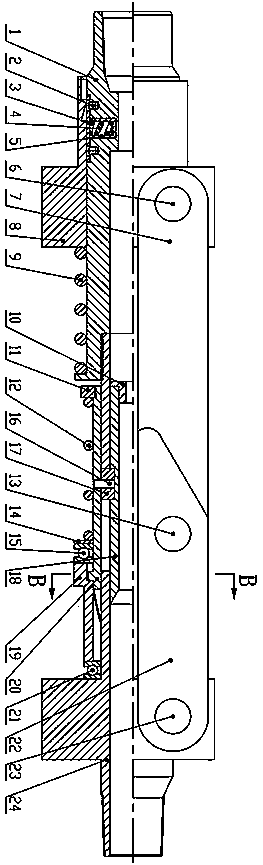 Hydraulic variable-diameter centralizer