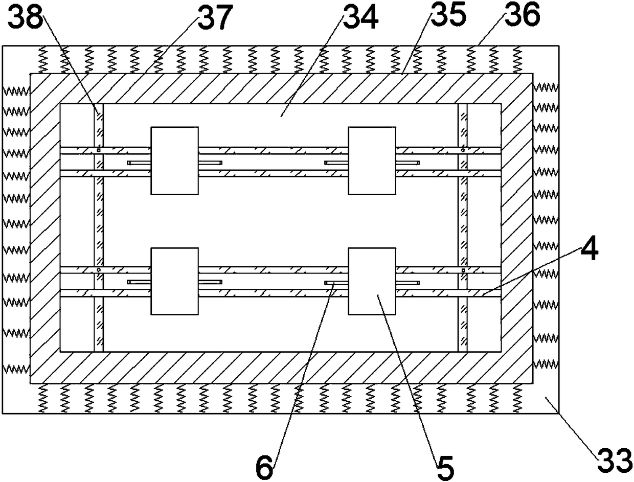 Slope-walking transport robot