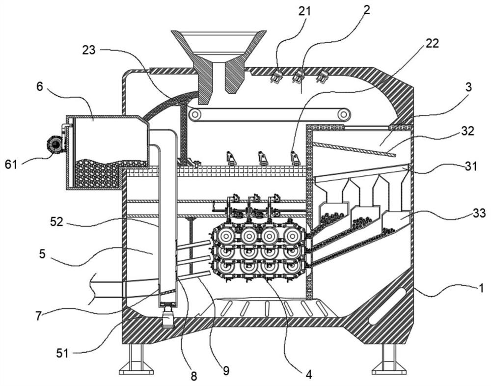 A cracking device capable of reducing surface damage of walnut kernels