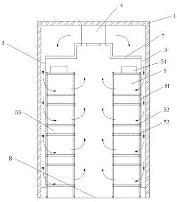 Tissue culture chamber capable of precisely controlling temperature, humidity and illumination intensity