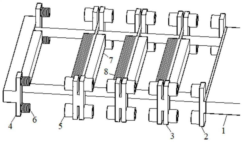 A linear motor multi-stage reducer