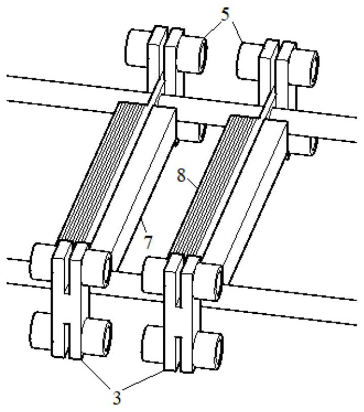 A linear motor multi-stage reducer