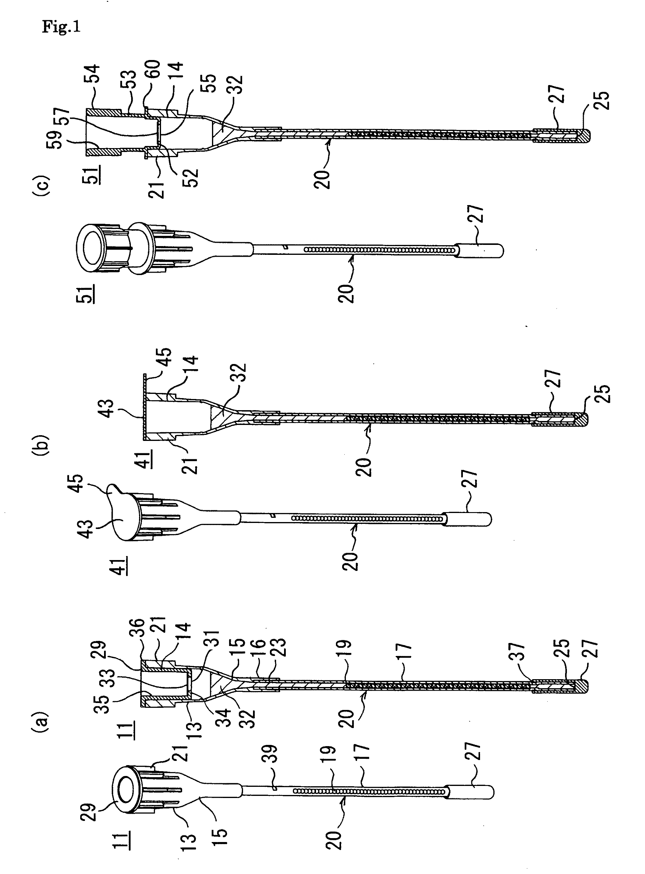 Pipette tip having carrier/fluid enclosed therein, apparatus for treating pipette tip having carrier/fluid enclosed therein and method of treating pipette tip having carrier/fluid enclosed therein