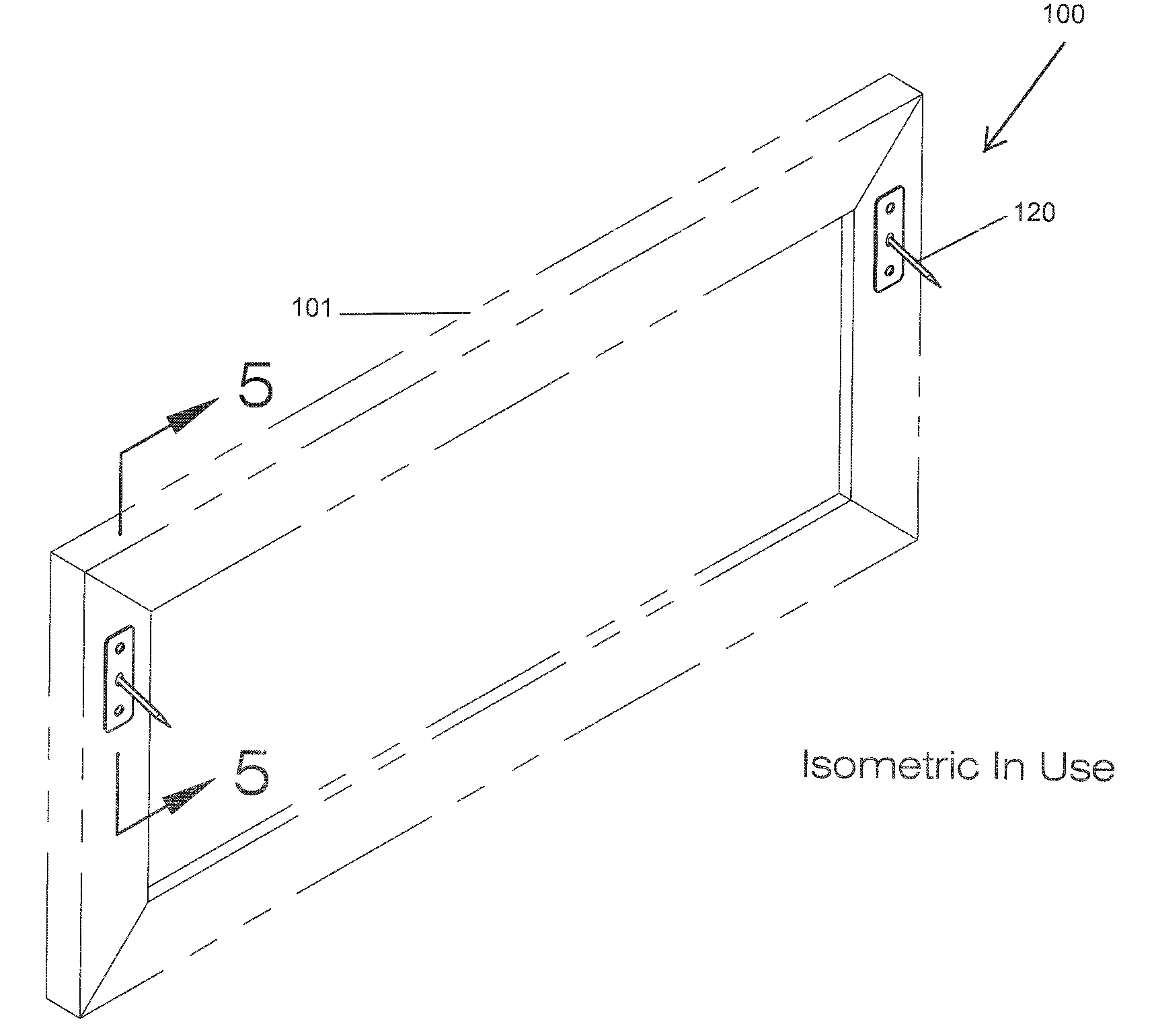 Hanging system for pictures or objects