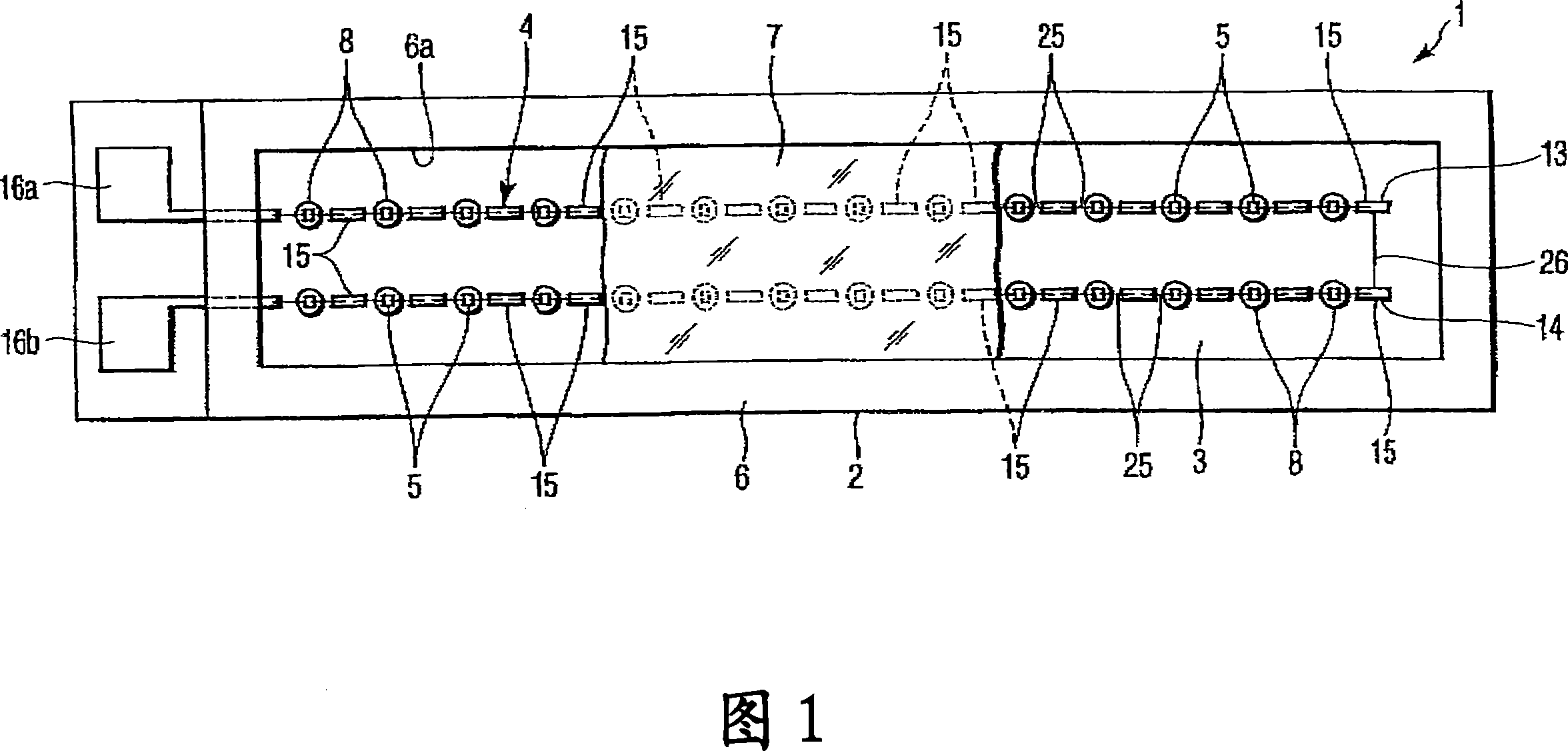 Illumination device with semiconductor light-emitting elements