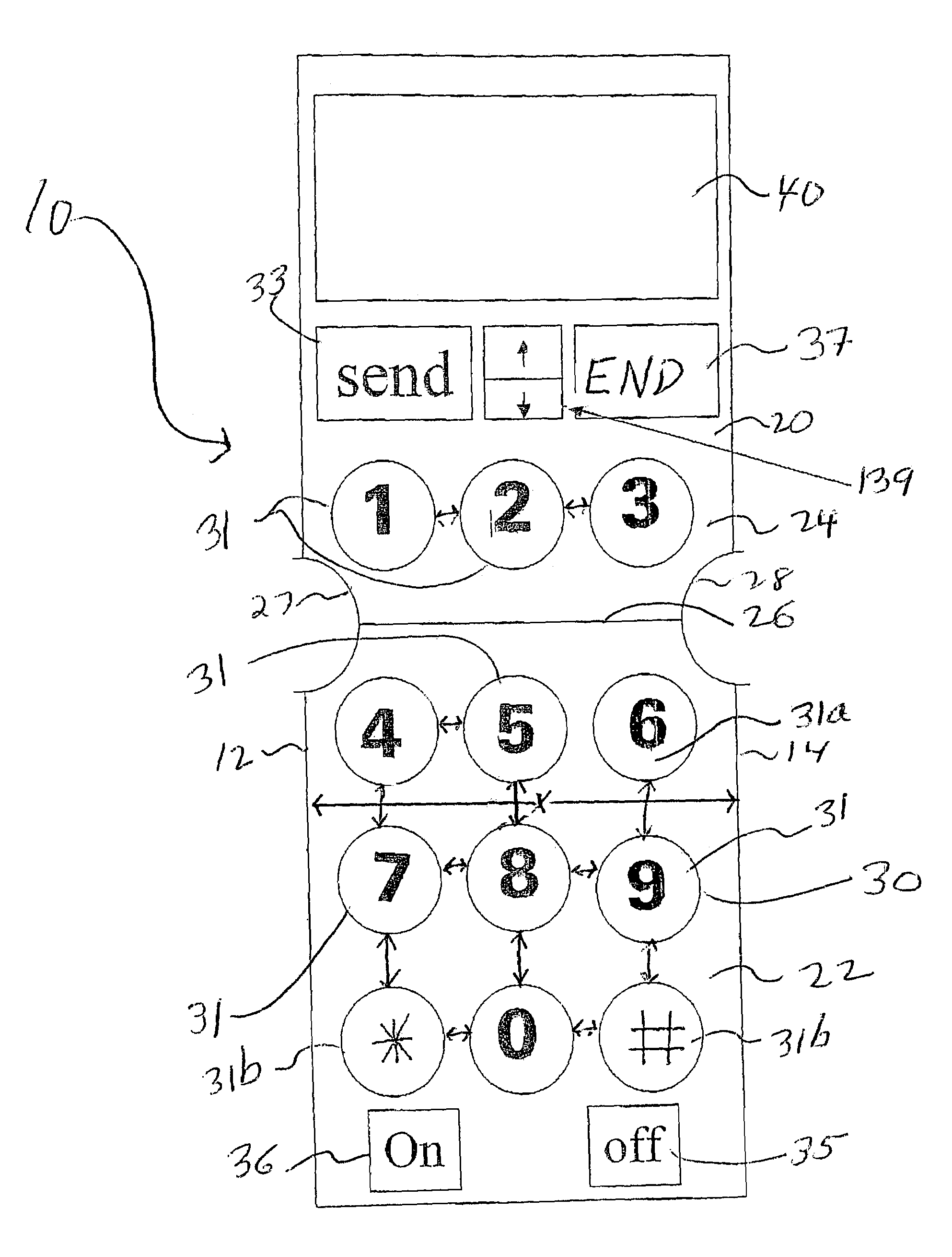 Cellular telephone design for the elderly