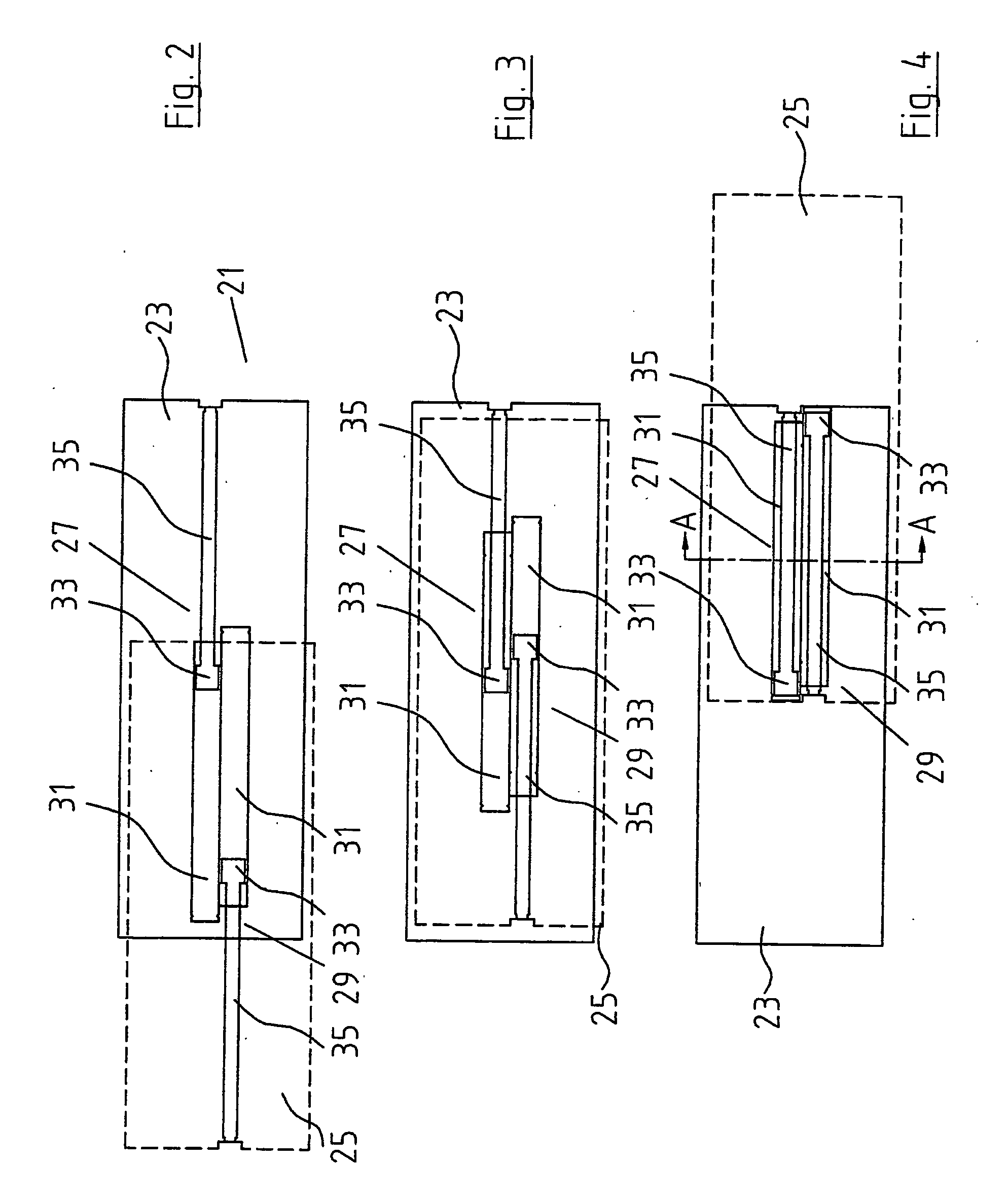 Forklift Truck for Mounting on the Rear of a Carrying Vehicle with a Fork Side Shifting Attachment