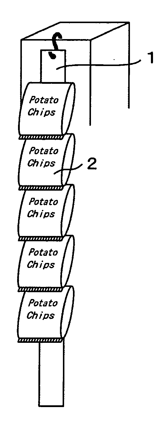 Display strip and display strip and product assembly