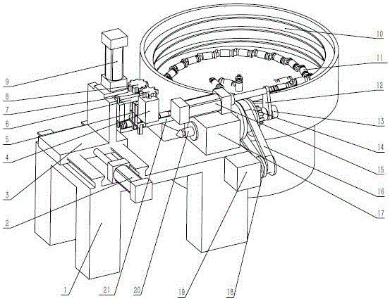 A center hole automatic grinding machine for shaft parts