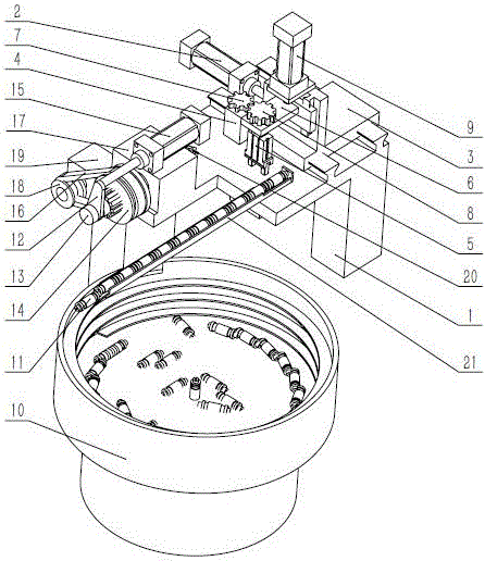 A center hole automatic grinding machine for shaft parts