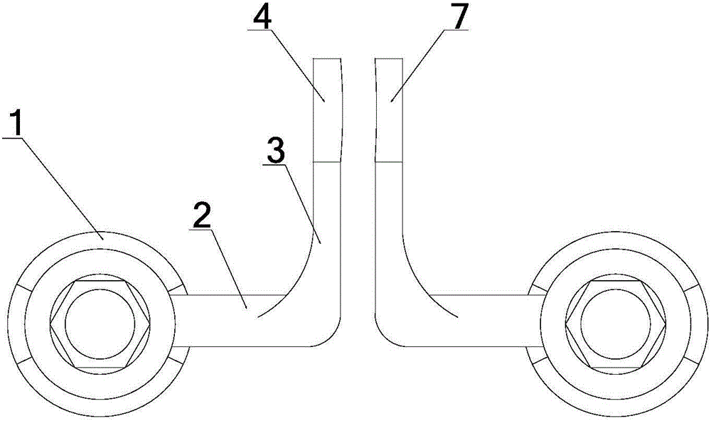 Lumbar vertebra isthmus repairing device