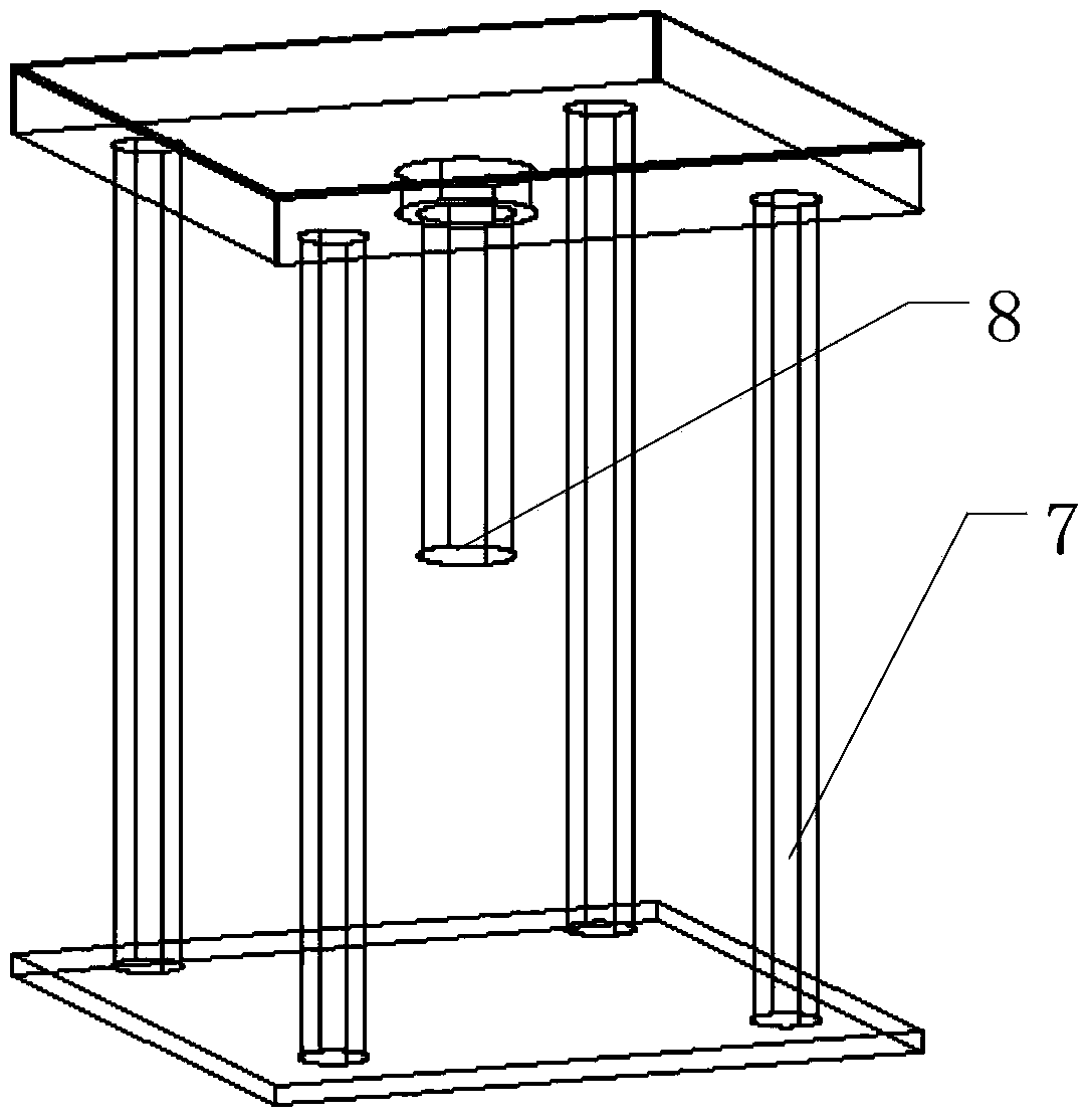 Soil layer sedimentation tester and test method thereof