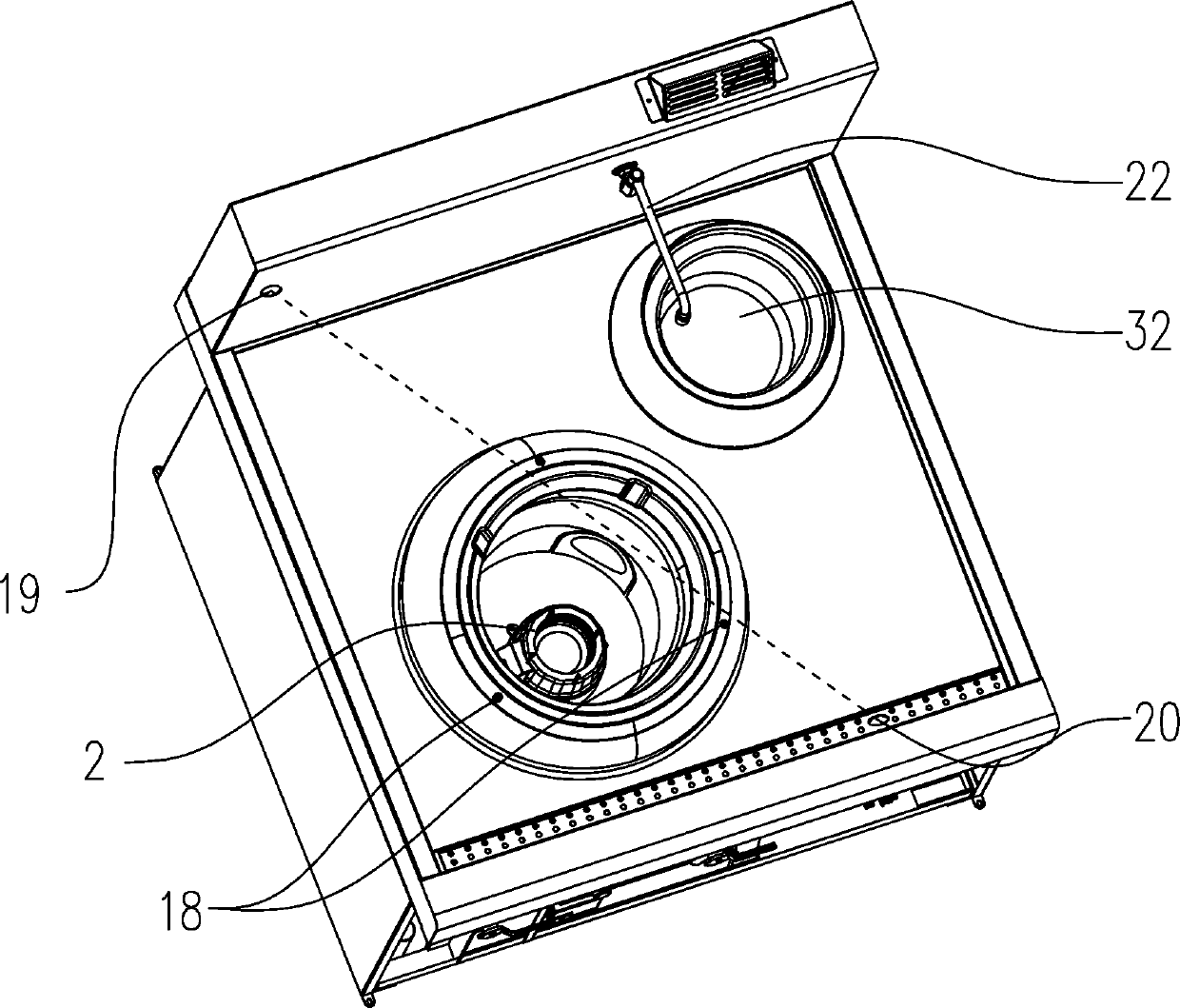 Intelligent fuel gas stove and control method