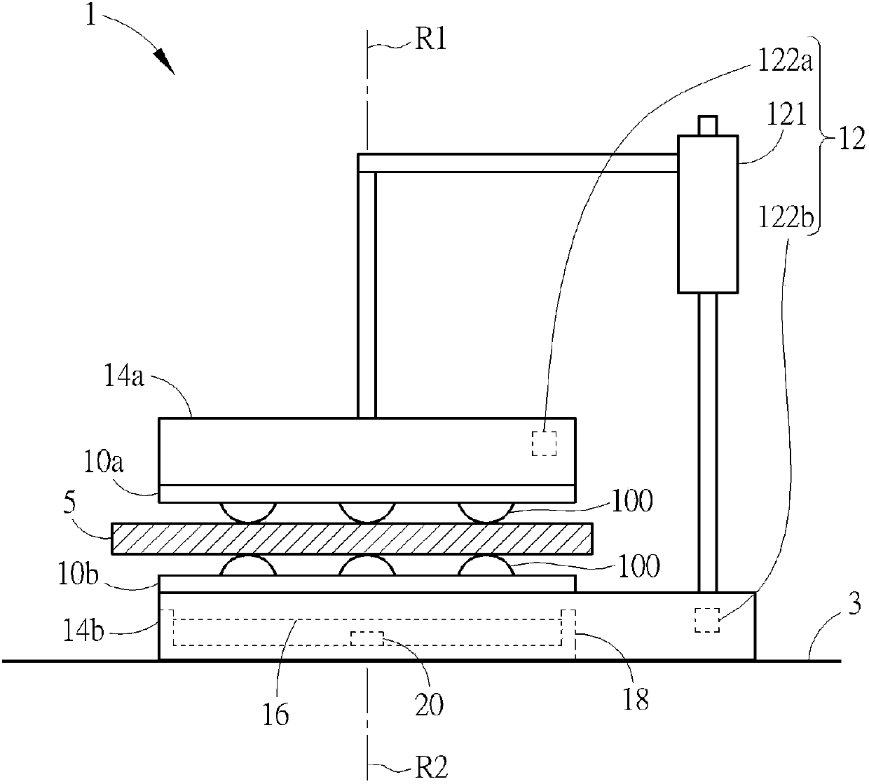 Powder gathering apparatus