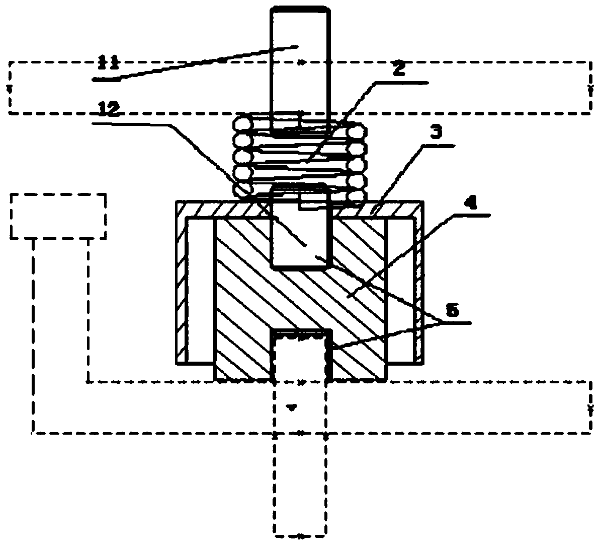 Flexible insulator for grid component of ion thruster