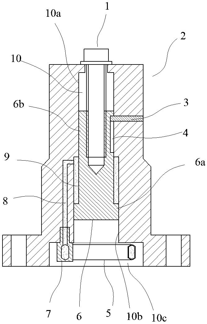 A bolt simulator structure