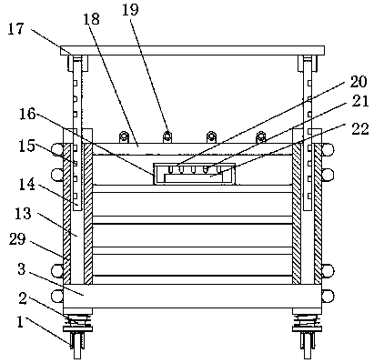 Decoration basket with high safety performance for buildings